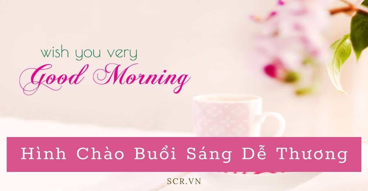 HINH CHAO BUOI SANG DE THUONG