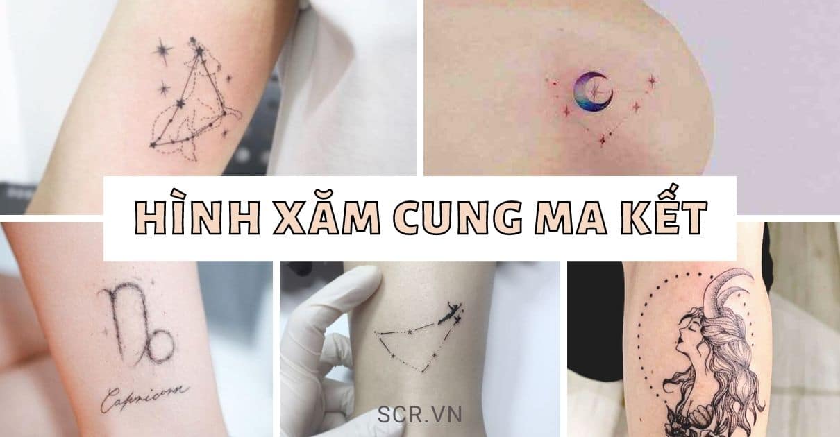 Hình Xăm Cung Thiên Bình Mini  Tattoo Thiên Bình Đẹp  SCRVN