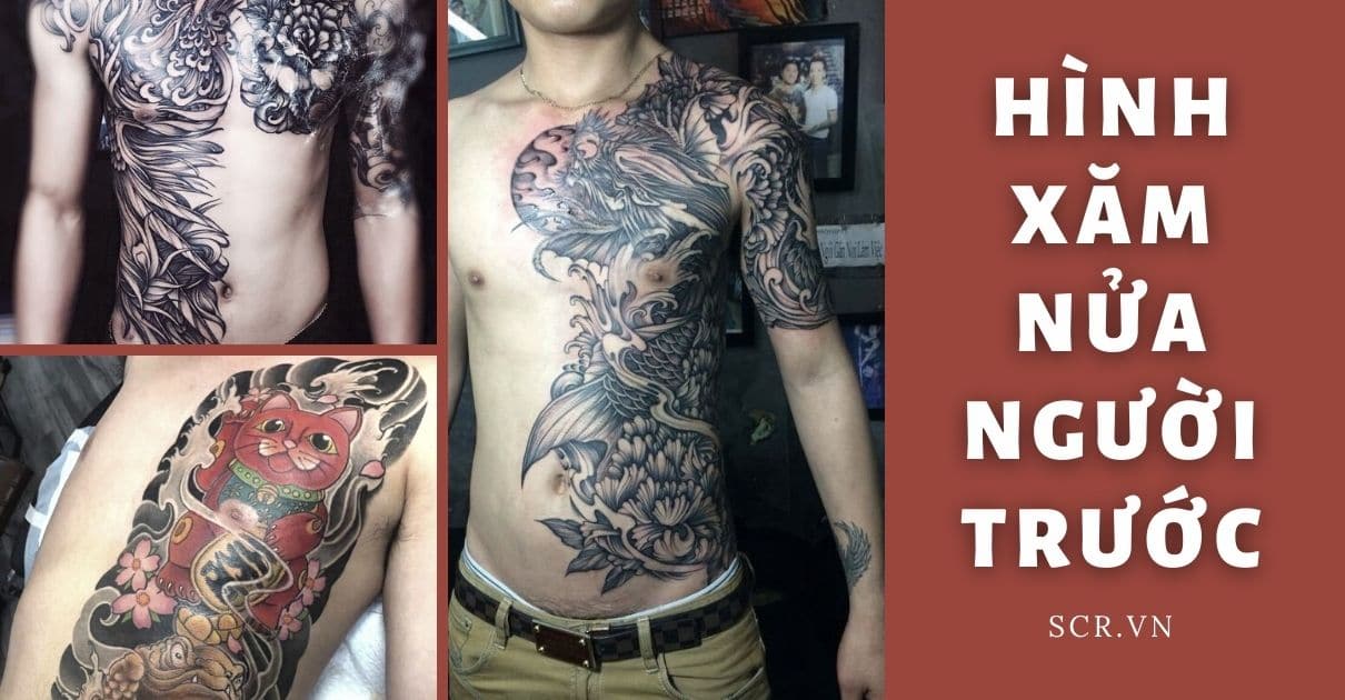 Hình Xăm Hổ Trắng Đen Đẹp ❤ Tattoo Cọp Trắng Kín Lưng