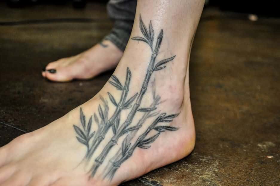 Hình tattoo bụi tre bụi trúc đẹp nhất