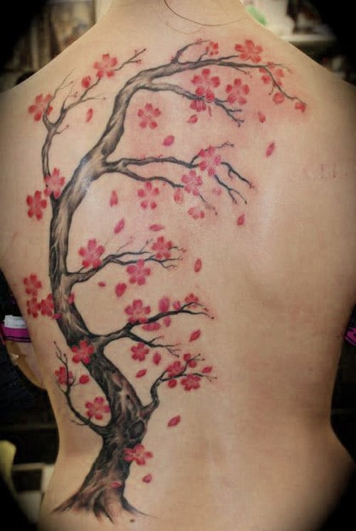 Hình tattoo cây đẹp