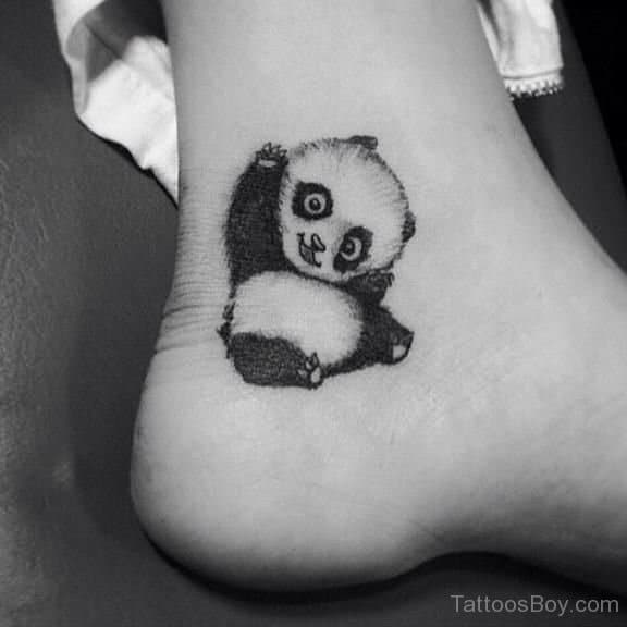 Hình tattoo chú gấu Panda