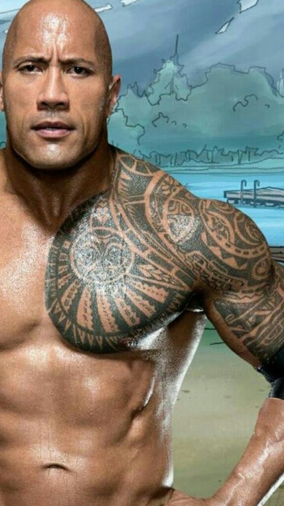 Hình tattoo đẹp của The Rock