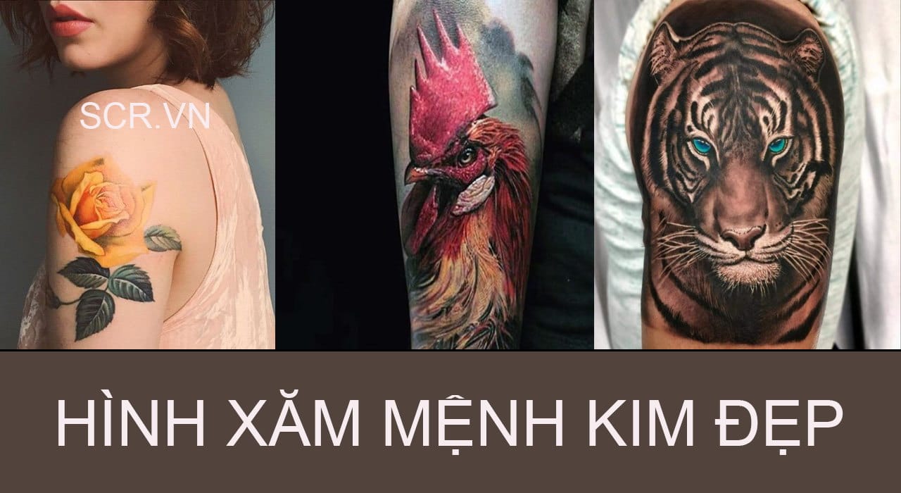 Hình Xăm Mệnh Kim Đẹp ❤️ Tattoo Hợp Mệnh Kim Nam Nữ