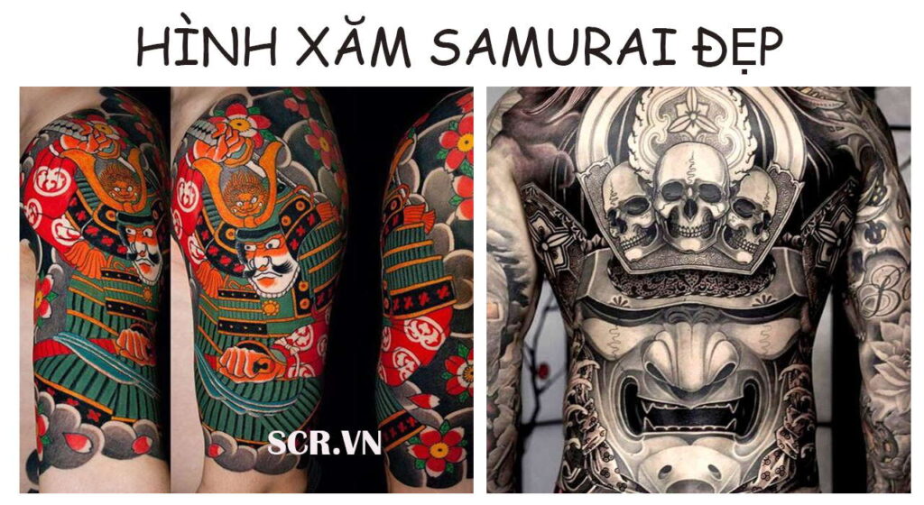 Hình Xăm Samurai Mặt Quỷ Đẹp ❤️ Tattoo Samurai Chất Nhất