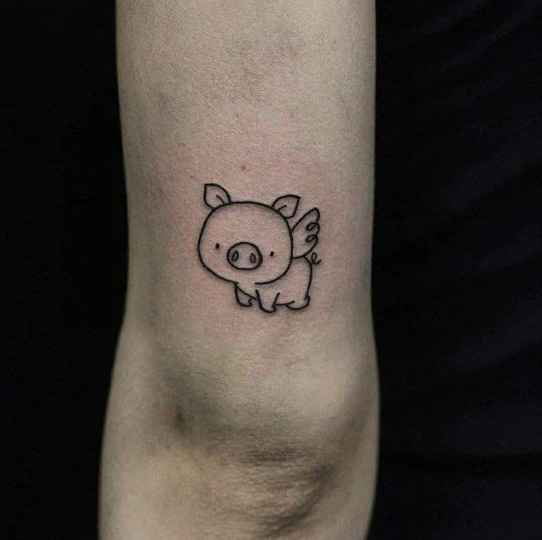 Hình Xăm Con Heo Đẹp Nhất ❤️ 1001 Tattoo Con Lợn Mini - Homemy