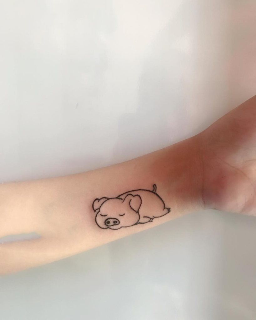 Hình Xăm Con Heo Đẹp Nhất ️ 1001 Tattoo Con Lợn Mini - Homemy