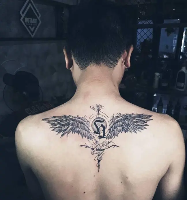 Hinh XÄƒm Canh Thien Tháº§n á»Ÿ Cá»• Ä'áº¹p Nháº¥t Tattoo á»Ÿ Cá»•