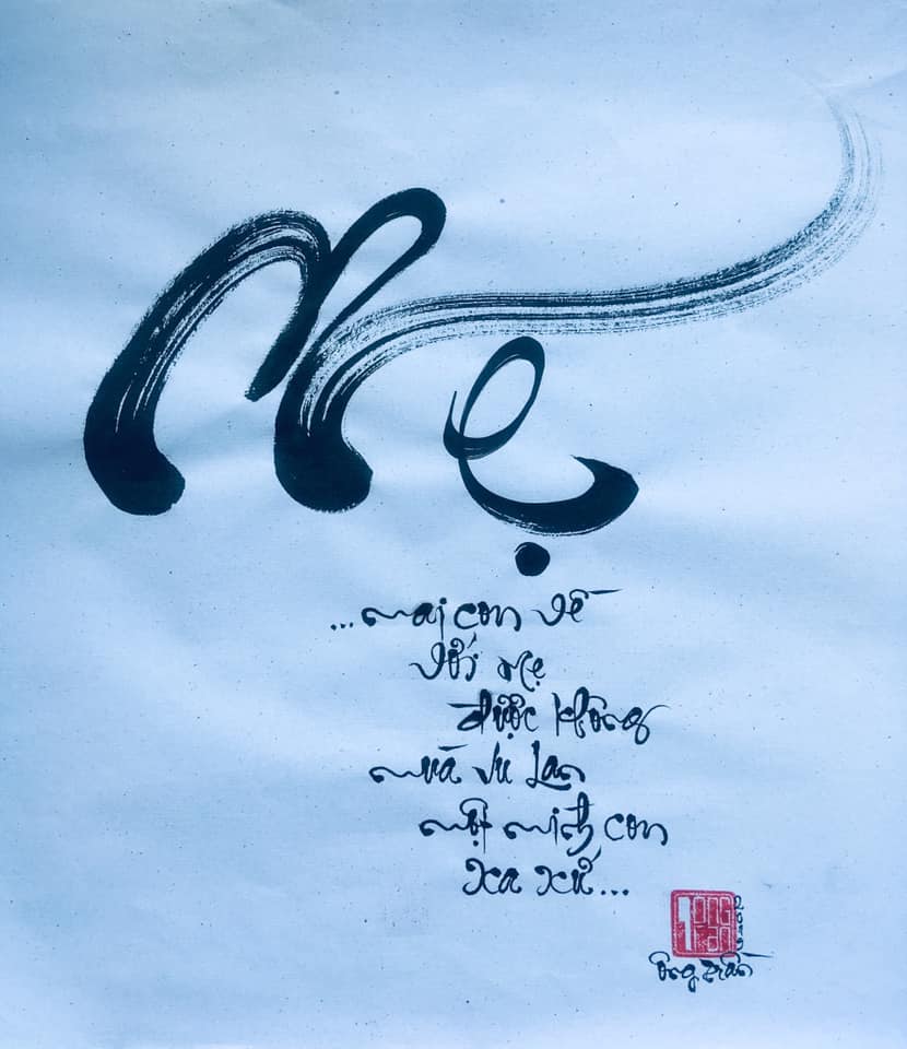 Nét chữ thư pháp Việt Nam truyền thống