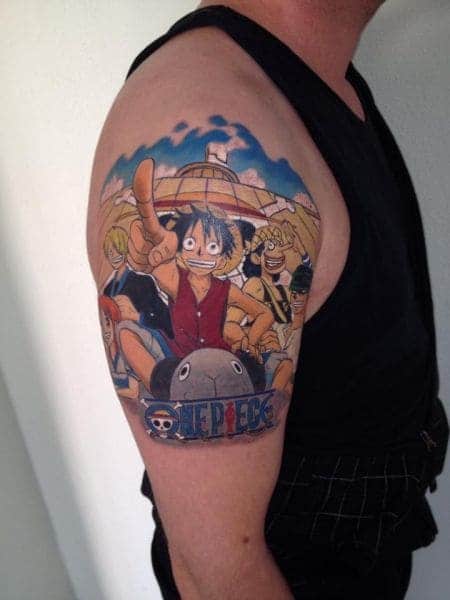 Tattoo One Piece Đẹp