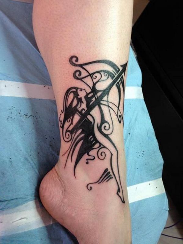 Tattoo cho nữ đẹp về cung Nhân Mã