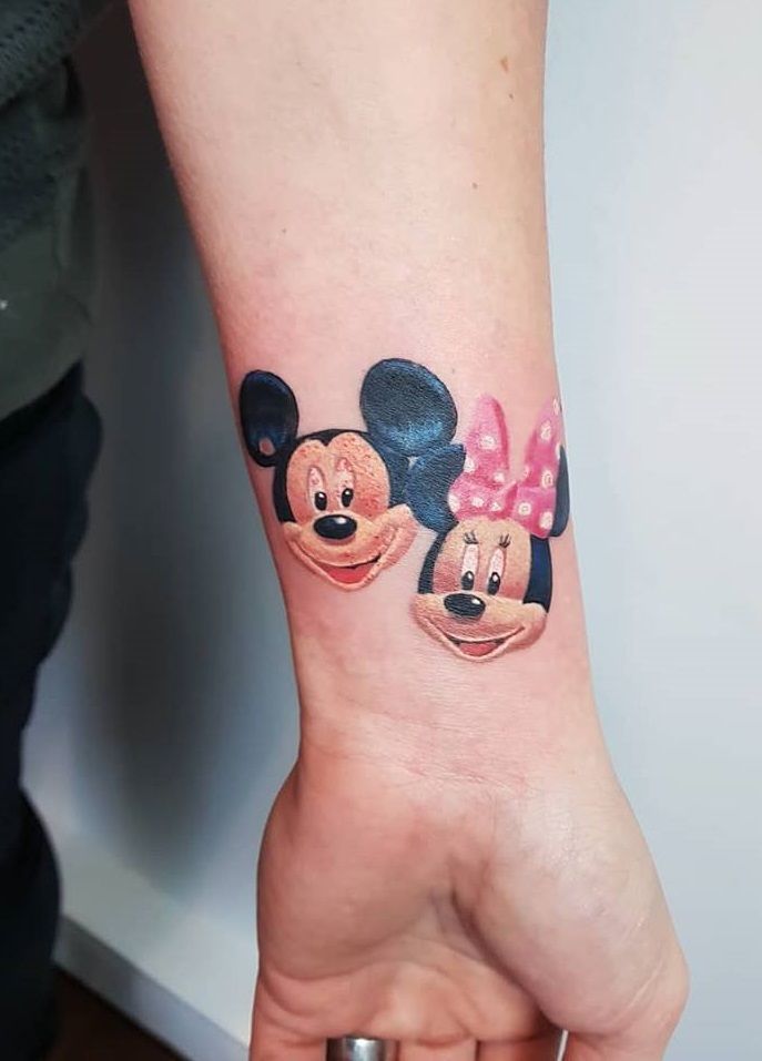 Tattoo chuột Mickey siêu đẹp