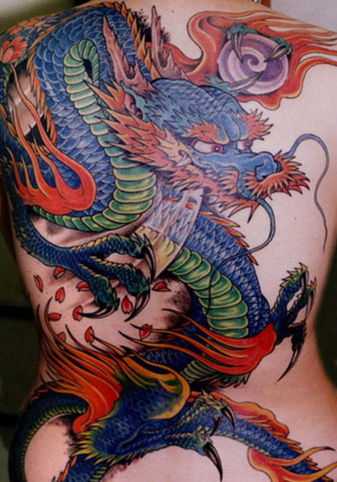 Tattoo hὶnh rồng đẹp và ấn tượng