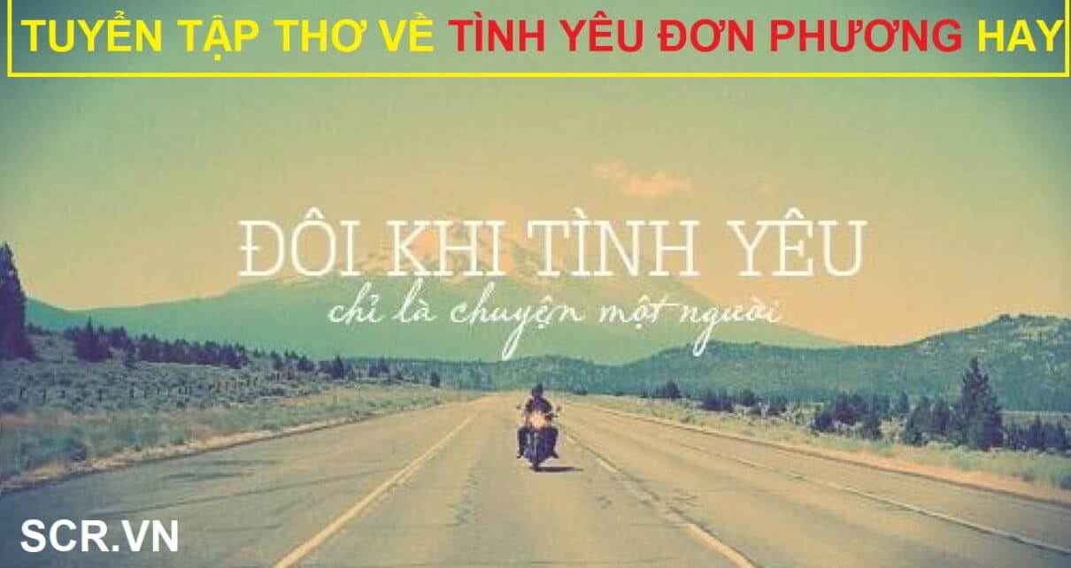 Tho tinh yeu don phuong