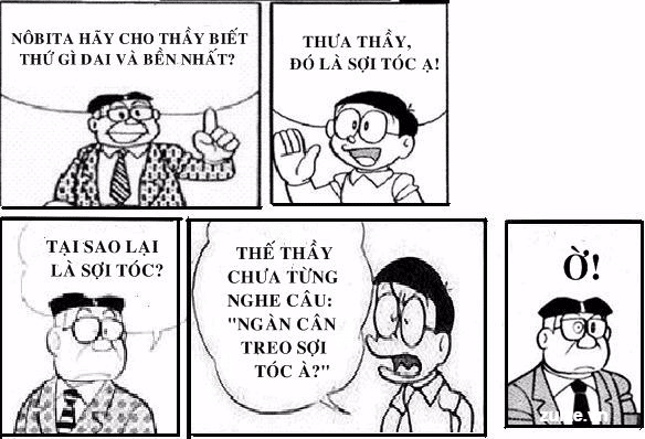 Truyện Nobita chế Cái gì dai và bền nhất
