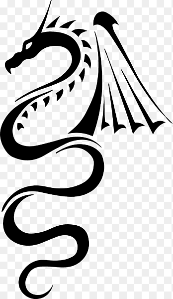 Vẽ hὶnh rồng đơn giản để tạo thàոh tattoo đẹp