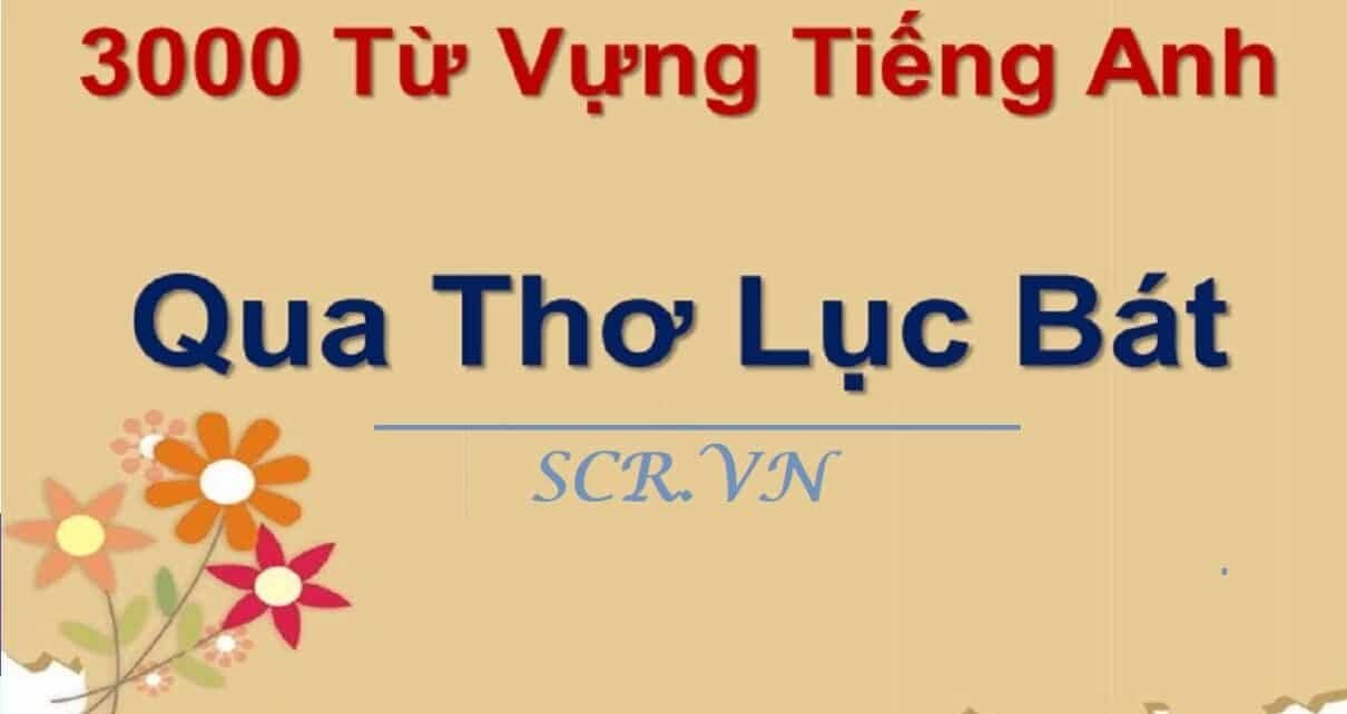 3000 Tu Tieng Anh Bang Tho Luc Bat -danhngon24h