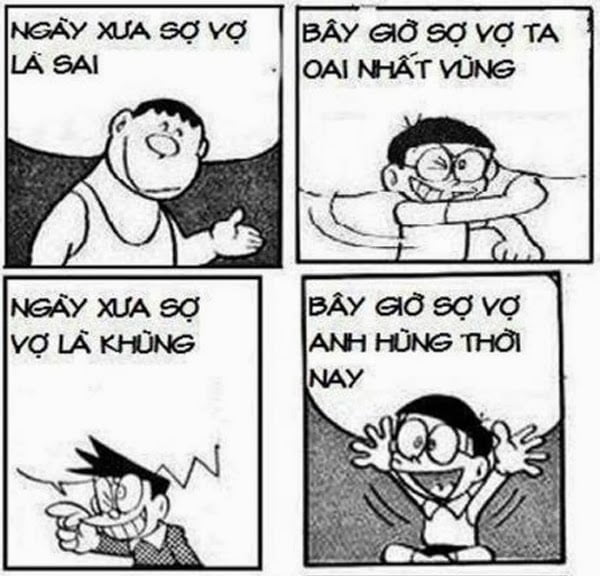Hình ảnh Nobita chế thơ cực lầy