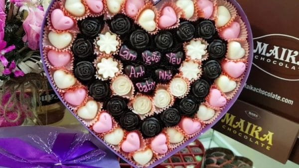 Hình socola cho ngày valnetine tặng bạn gái
