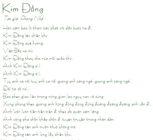 Anh Kim Đồng Ơi