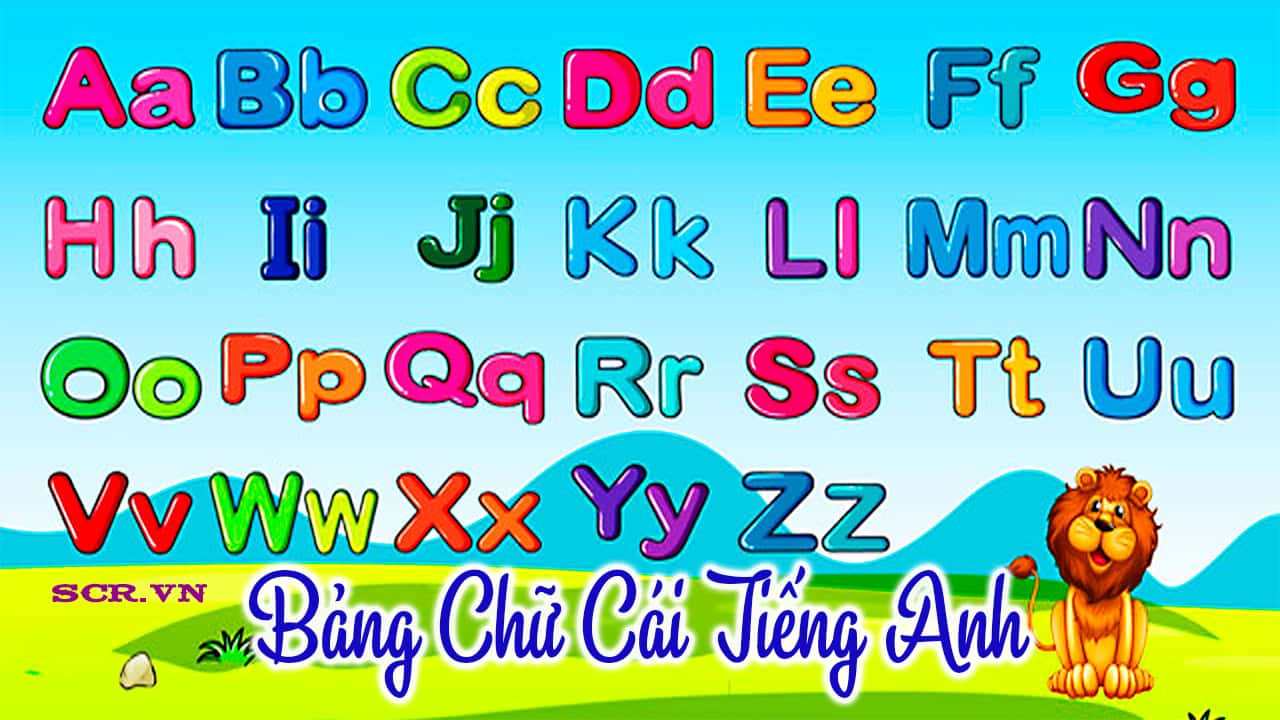 Bang Chu Cai Tieng Anh