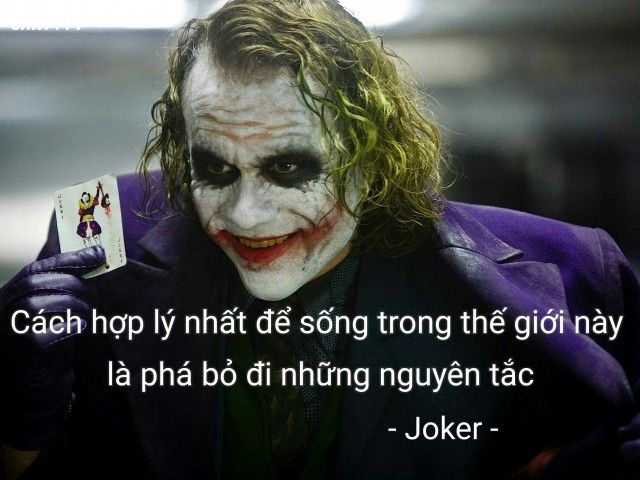 Những câu nói chất của Joker