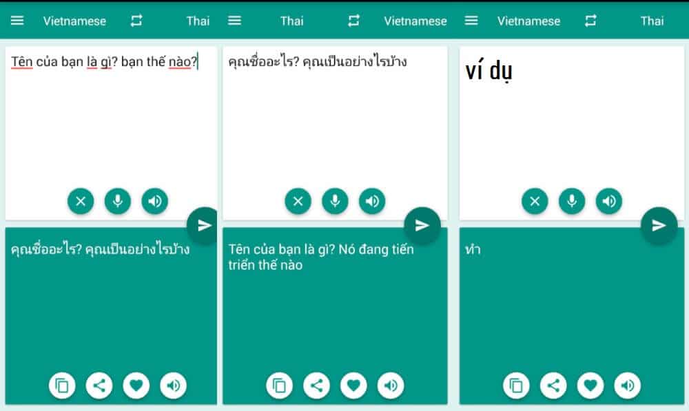 Dịch Tiếng Việt Sang Tiếng Thái