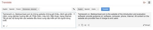 Dùng Google Dịch Tiếng Việt Sang Tiếng Anh