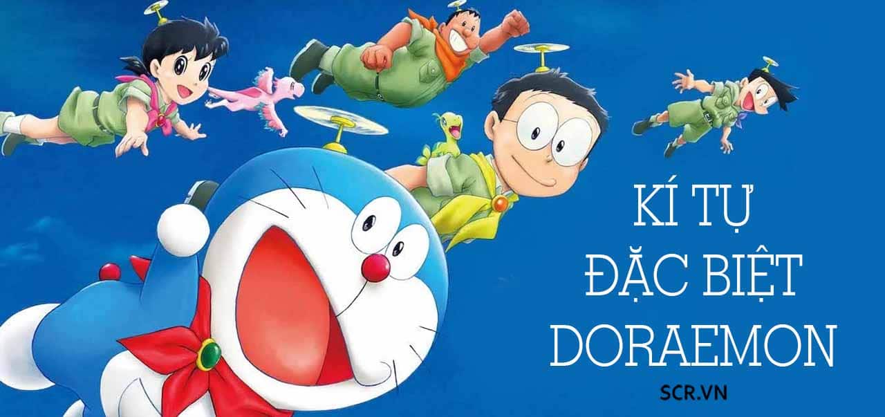 Kí Tự Đặc Biệt Doraemon