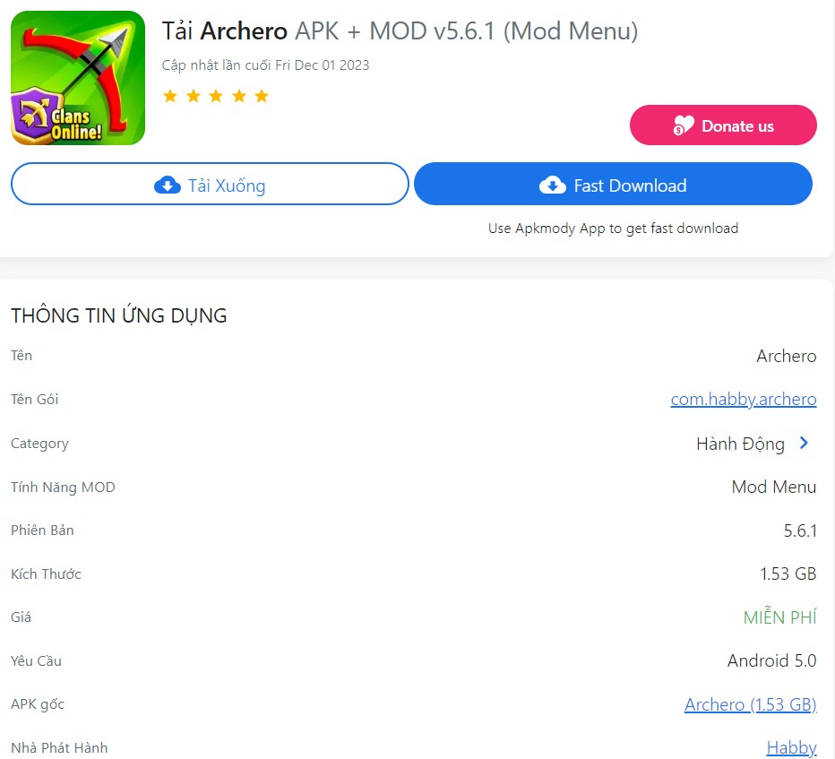 Archero APK + MOD v5.6.1