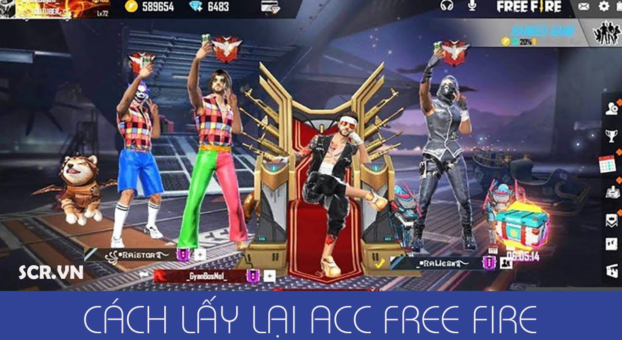 Cach Lay Lai Acc Free Fire