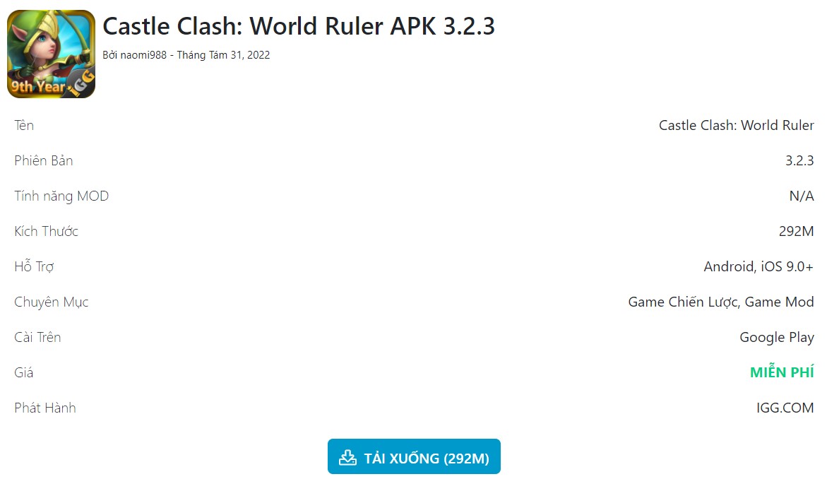 Castle Clash World Ruler APK 3.2.3