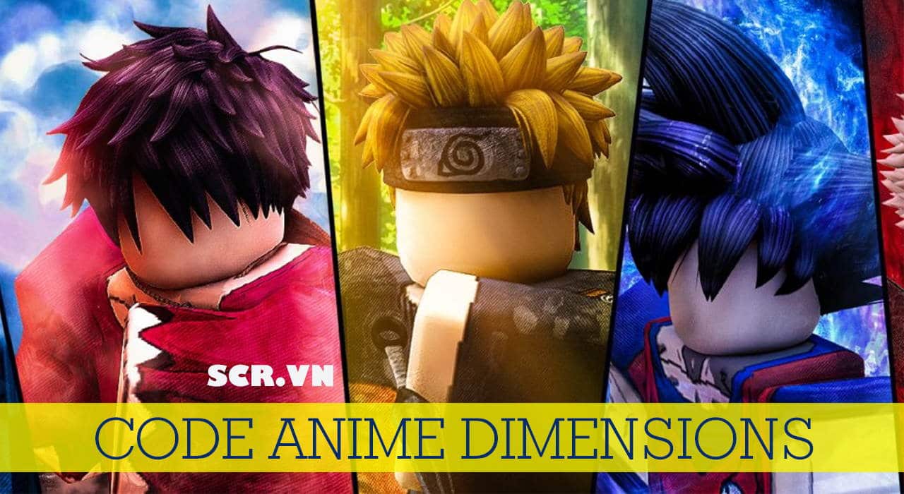 Code Anime Dimensions
