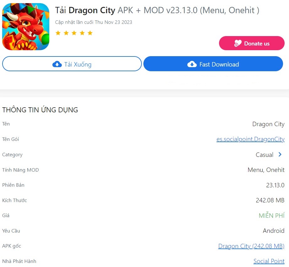 Dragon City APK + MOD v23.13.0