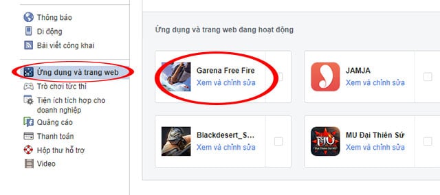 Gỡ bỏ liên kết Facebook khỏi Garena Free Fire