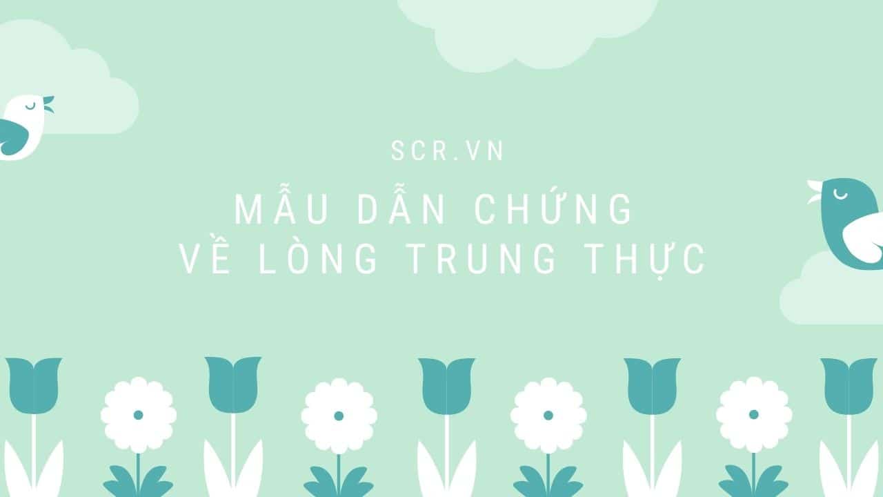 Dan Chung Ve Long Trung Thuc