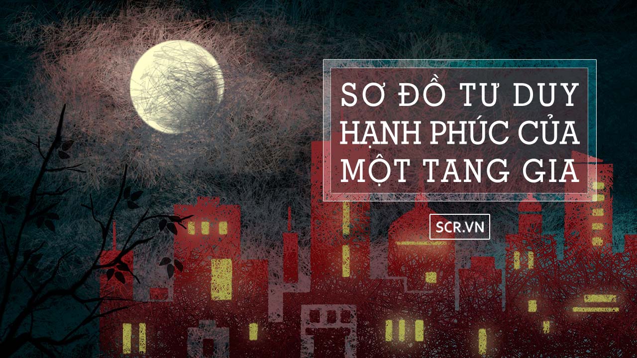 sơ đồ tư duy hạnh phúc của một tang gia