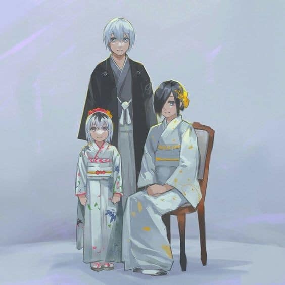 Bức tranh gia đình anime chọn lọc