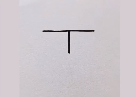 Vẽ chữ T
