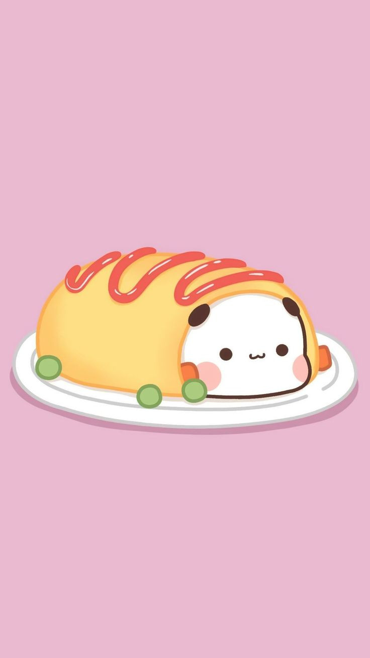 Chibi kawaii hình đồ ăn siêu cute