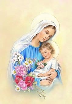Tranh Đức Mẹ Maria nâng cao