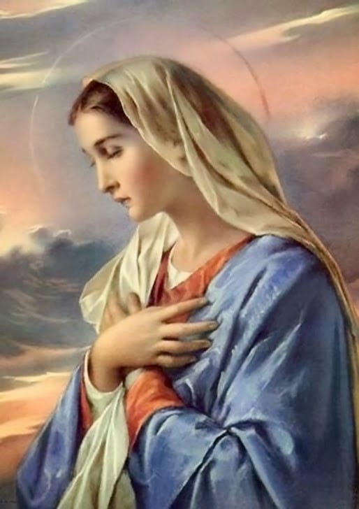 Tranh Đức Mẹ Maria siêu đẹp