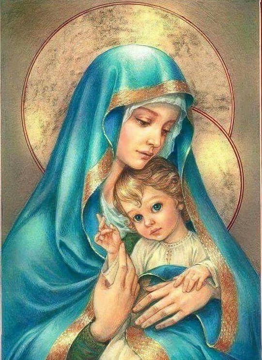 Tranh Về Đức Mẹ Maria đặc sắc