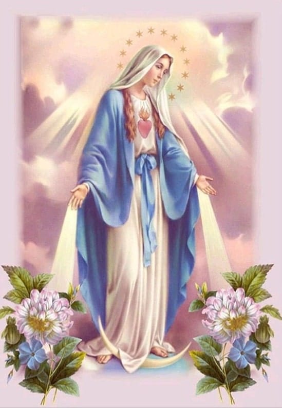 Tranh Về Đức Mẹ Maria thú vị