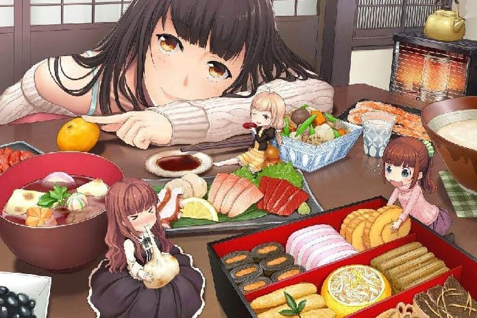 Tranh anime đồ ăn đẹp nhất