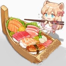 Tranh anime đồ ăn độc đáo nhất