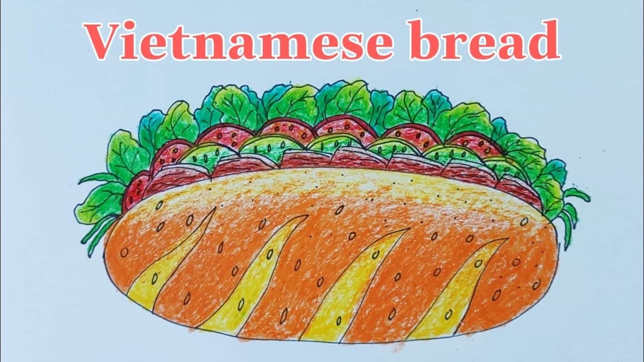 Tranh bánh mì Việt Nam thú vị