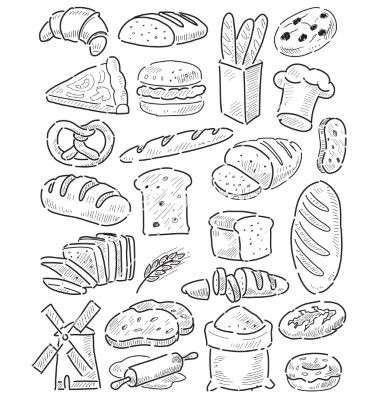 Tranh bánh mì đa dạng