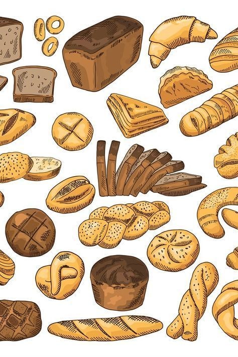 Tranh bánh mì độc đáo