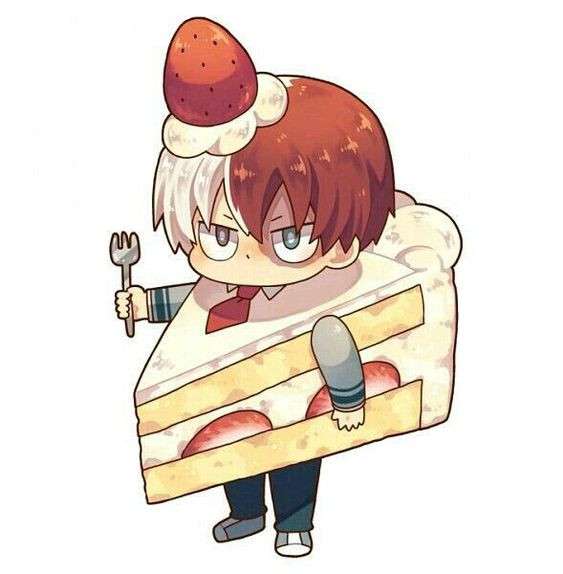 Tranh bánh ngọt anime đặc sắc